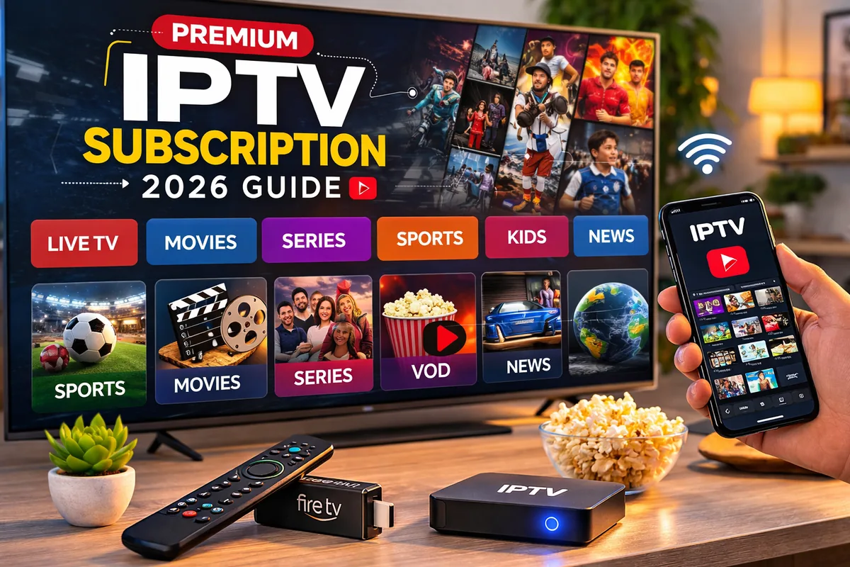 IPTV UK 2026 beginner guide – Firestick subscription setup